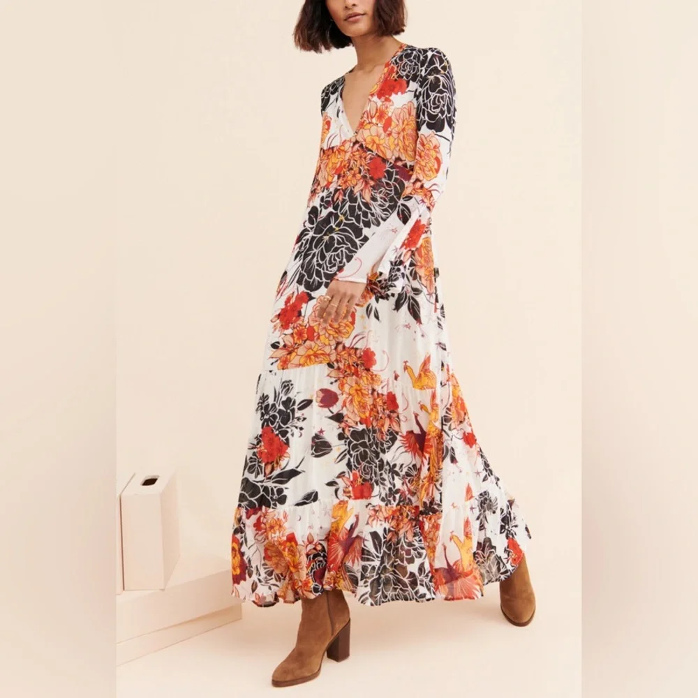 Free People Moroccan Roll Call Maxi Dress - Picture 3 of 7